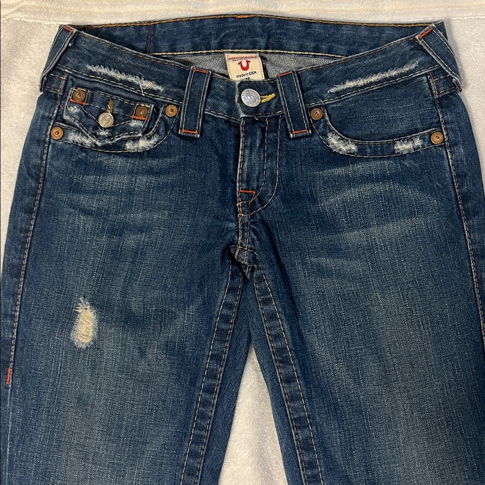 Y2K True Religion Joey Flare Jeans